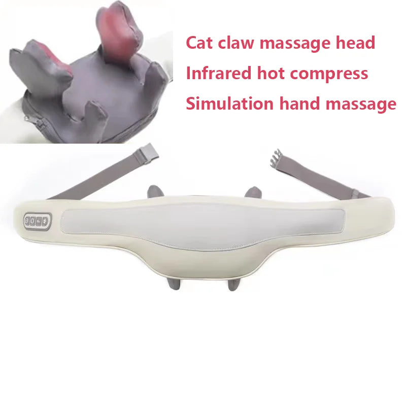 Electric Neck & Shoulder Massager with Heat for Pain Relief