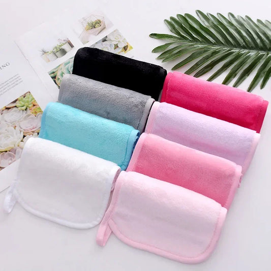 Reusable Makeup Remover Pads & Microfiber Facial Towel for Skincare